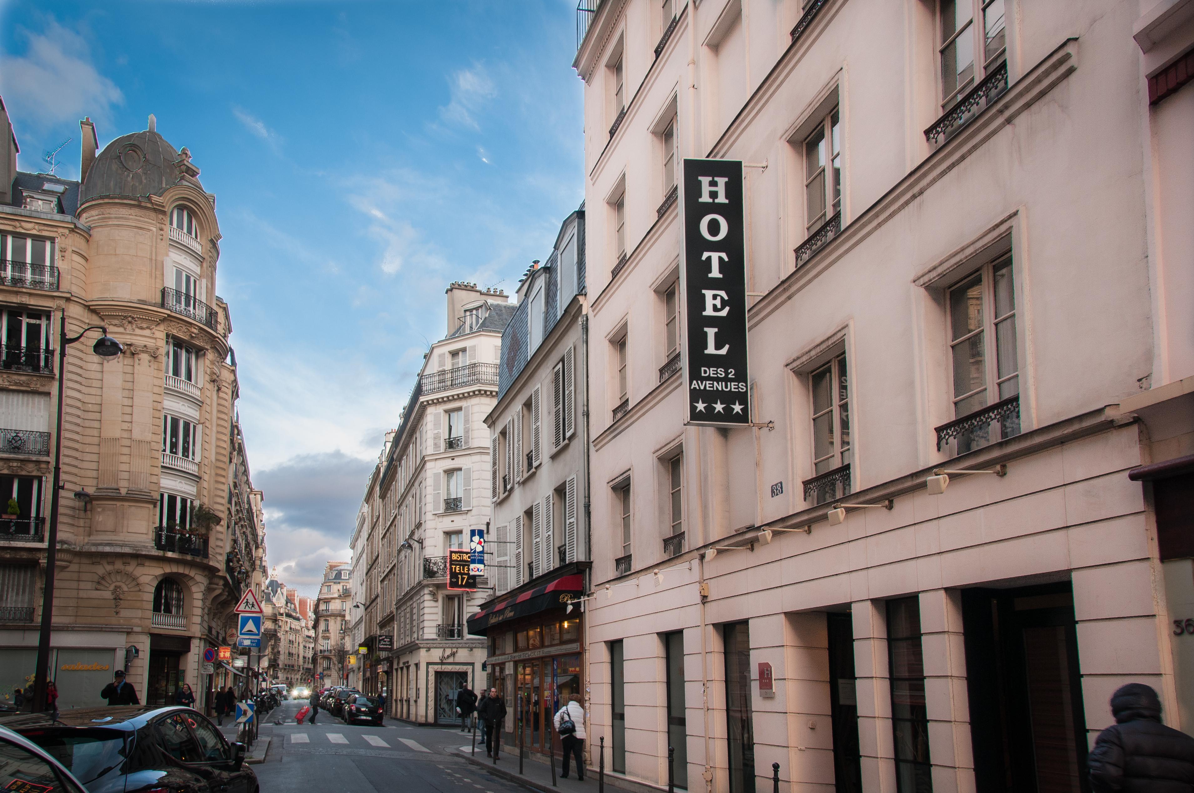 Hotel Des Deux Avenues Paris Dış mekan fotoğraf